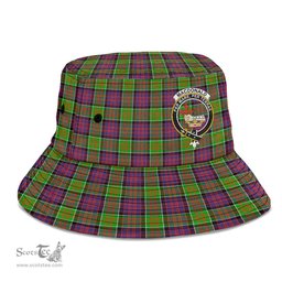Scottish MacDonald of Clanranald Plaid Tartan Crest Bucket Hat - Tartan Plaid Brim Hat Scottish Plaid Tartan Plaid - ScotsTee - scotstee.com