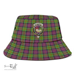 Scottish MacDonald of Clanranald Plaid Tartan Crest Bucket Hat - Tartan Plaid Brim Hat Scottish Plaid Tartan Plaid - ScotsTee - scotstee.com