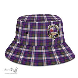 Scottish MacDonald Dress Modern Plaid Tartan Crest Bucket Hat - Tartan Plaid Brim Hat Scottish Plaid Tartan Plaid - ScotsTee - scotstee.com