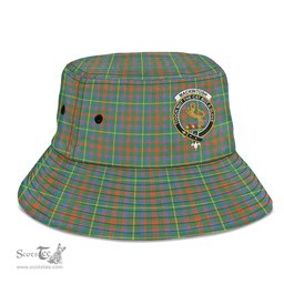 Scottish MacKintosh Hunting Ancient Plaid Tartan Crest Bucket Hat - Tartan Plaid Brim Hat Scottish Plaid Tartan Plaid - ScotsTee - scotstee.com