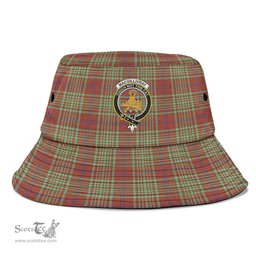 Scottish MacGillivray Hunting Ancient Plaid Tartan Crest Bucket Hat - Tartan Plaid Brim Hat Scottish Plaid Tartan Plaid - ScotsTee - scotstee.com