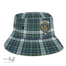 Scottish MacKenzie Dress Ancient Plaid Tartan Crest Bucket Hat - Tartan Plaid Brim Hat Scottish Plaid Tartan Plaid - ScotsTee - scotstee.com