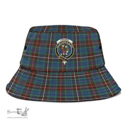 Scottish Fraser Hunting Ancient Plaid Tartan Crest Bucket Hat - Tartan Plaid Brim Hat Scottish Plaid Tartan Plaid - ScotsTee - scotstee.com