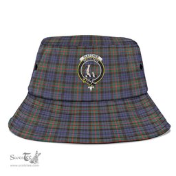 Scottish Fletcher of Dunans Plaid Tartan Crest Bucket Hat - Tartan Plaid Brim Hat Scottish Plaid Tartan Plaid - ScotsTee - scotstee.com