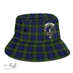 Scottish Gunn Modern Plaid Tartan Crest Bucket Hat - Tartan Plaid Brim Hat Scottish Plaid Tartan Plaid - ScotsTee - scotstee.com