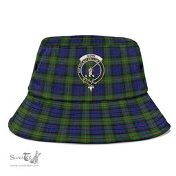 Scottish Gunn Modern Plaid Tartan Crest Bucket Hat - Tartan Plaid Brim Hat Scottish Plaid Tartan Plaid - ScotsTee - scotstee.com