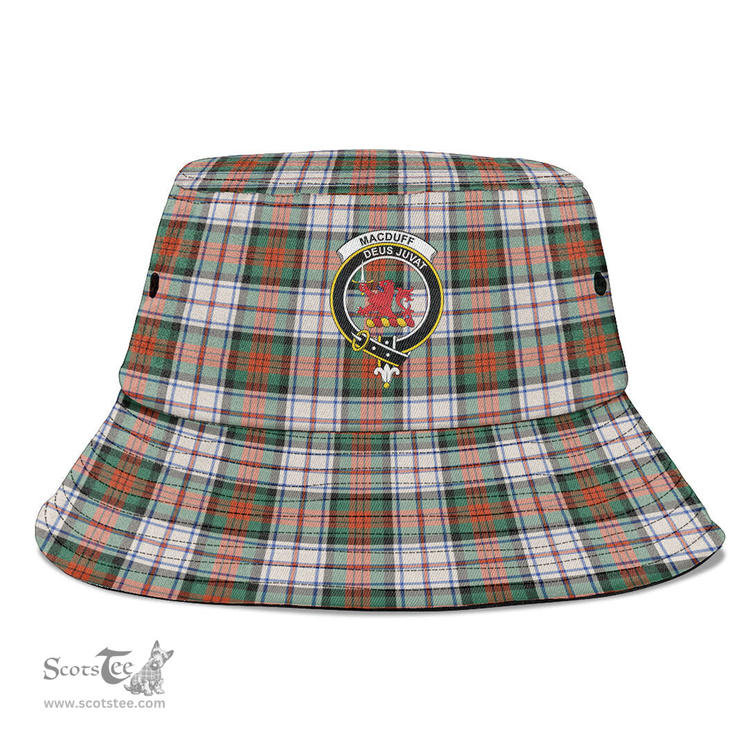Scottish MacDuff Dress Ancient Plaid Tartan Crest Bucket Hat - Tartan Plaid Brim Hat Scottish Plaid Tartan Plaid - ScotsTee - scotstee.com