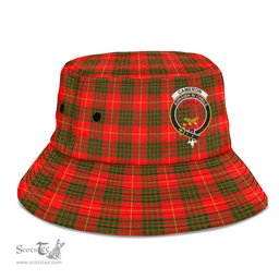 Scottish Cameron Modern Plaid Tartan Crest Bucket Hat - Tartan Plaid Brim Hat Scottish Plaid Tartan Plaid - ScotsTee - scotstee.com
