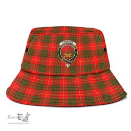 Scottish Cameron Modern Plaid Tartan Crest Bucket Hat - Tartan Plaid Brim Hat Scottish Plaid Tartan Plaid - ScotsTee - scotstee.com