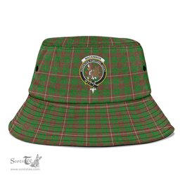 Scottish MacKinnon Hunting Modern Plaid Tartan Crest Bucket Hat - Tartan Plaid Brim Hat Scottish Plaid Tartan Plaid - ScotsTee - scotstee.com
