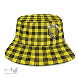 Scottish MacLeod of Lewis Modern Plaid Tartan Crest Bucket Hat - Tartan Plaid Brim Hat Scottish Plaid Tartan Plaid - ScotsTee - scotstee.com