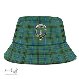 Scottish Henderson Ancient Plaid Tartan Crest Bucket Hat - Tartan Plaid Brim Hat Scottish Plaid Tartan Plaid - ScotsTee - scotstee.com