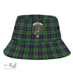Scottish Leslie Hunting Plaid Tartan Crest Bucket Hat - Tartan Plaid Brim Hat Scottish Plaid Tartan Plaid - ScotsTee - scotstee.com