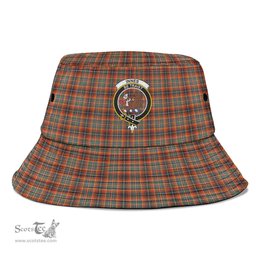 Scottish Innes Ancient Plaid Tartan Crest Bucket Hat - Tartan Plaid Brim Hat Scottish Plaid Tartan Plaid - ScotsTee - scotstee.com