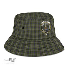 Scottish Davidson Tulloch Dress Plaid Tartan Crest Bucket Hat - Tartan Plaid Brim Hat Scottish Plaid Tartan Plaid - ScotsTee - scotstee.com