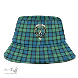 Scottish Gunn Ancient Plaid Tartan Crest Bucket Hat - Tartan Plaid Brim Hat Scottish Plaid Tartan Plaid - ScotsTee - scotstee.com