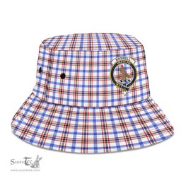 Scottish Boswell Modern Plaid Tartan Crest Bucket Hat - Tartan Plaid Brim Hat Scottish Plaid Tartan Plaid - ScotsTee - scotstee.com
