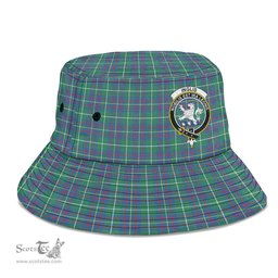 Scottish Inglis Ancient Plaid Tartan Crest Bucket Hat - Tartan Plaid Brim Hat Scottish Plaid Tartan Plaid - ScotsTee - scotstee.com