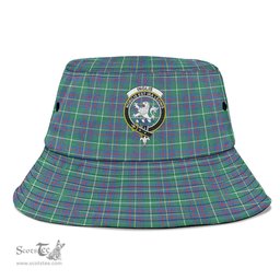 Scottish Inglis Ancient Plaid Tartan Crest Bucket Hat - Tartan Plaid Brim Hat Scottish Plaid Tartan Plaid - ScotsTee - scotstee.com
