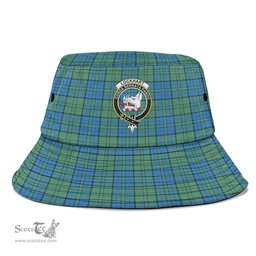 Scottish Lockhart Plaid Tartan Crest Bucket Hat - Tartan Plaid Brim Hat Scottish Plaid Tartan Plaid - ScotsTee - scotstee.com