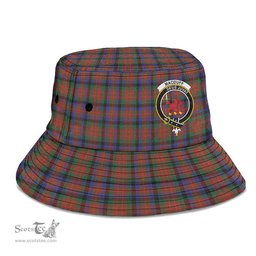 Scottish MacDuff Hunting Modern Plaid Tartan Crest Bucket Hat - Tartan Plaid Brim Hat Scottish Plaid Tartan Plaid - ScotsTee - scotstee.com