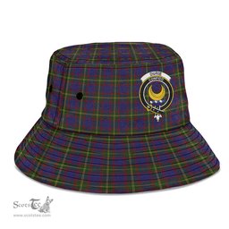 Scottish Durie Plaid Tartan Crest Bucket Hat - Tartan Plaid Brim Hat Scottish Plaid Tartan Plaid - ScotsTee - scotstee.com