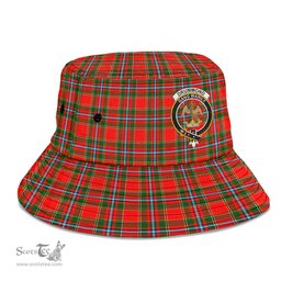 Scottish Drummond of Perth Plaid Tartan Crest Bucket Hat - Tartan Plaid Brim Hat Scottish Plaid Tartan Plaid - ScotsTee - scotstee.com