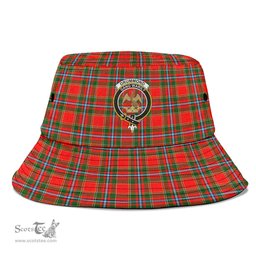 Scottish Drummond of Perth Plaid Tartan Crest Bucket Hat - Tartan Plaid Brim Hat Scottish Plaid Tartan Plaid - ScotsTee - scotstee.com