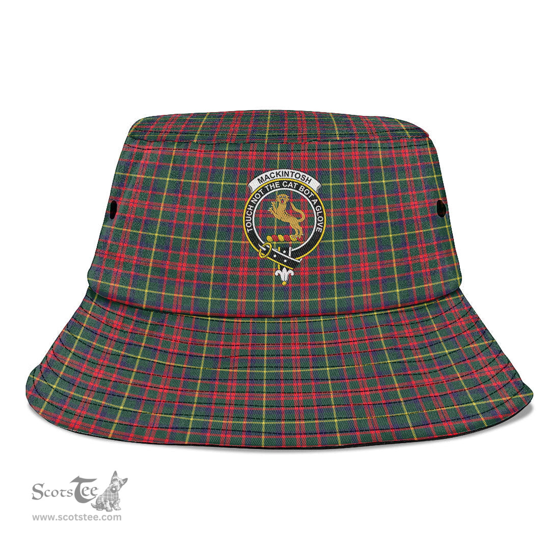 Scottish MacKintosh Hunting Modern Plaid Tartan Crest Bucket Hat - Tartan Plaid Brim Hat Scottish Plaid Tartan Plaid - ScotsTee - scotstee.com