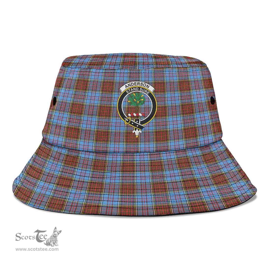 Scottish Anderson Modern Plaid Tartan Crest Bucket Hat - Tartan Plaid Brim Hat Scottish Plaid Tartan Plaid - ScotsTee - scotstee.com