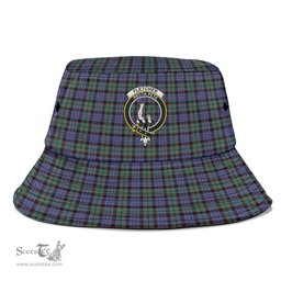 Scottish Fletcher Modern Plaid Tartan Crest Bucket Hat - Tartan Plaid Brim Hat Scottish Plaid Tartan Plaid - ScotsTee - scotstee.com