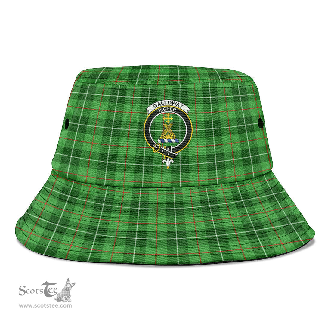 Scottish Galloway District Plaid Tartan Crest Bucket Hat - Tartan Plaid Brim Hat Scottish Plaid Tartan Plaid - ScotsTee - scotstee.com