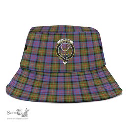 Scottish Carnegie Ancient Plaid Tartan Crest Bucket Hat - Tartan Plaid Brim Hat Scottish Plaid Tartan Plaid - ScotsTee - scotstee.com