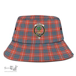 Scottish Hamilton Ancient Plaid Tartan Crest Bucket Hat - Tartan Plaid Brim Hat Scottish Plaid Tartan Plaid - ScotsTee - scotstee.com