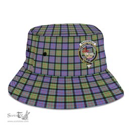 Scottish MacDonald Ancient Plaid Tartan Crest Bucket Hat - Tartan Plaid Brim Hat Scottish Plaid Tartan Plaid - ScotsTee - scotstee.com