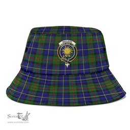 Scottish MacLeod of Harris Modern Plaid Tartan Crest Bucket Hat - Tartan Plaid Brim Hat Scottish Plaid Tartan Plaid - ScotsTee - scotstee.com