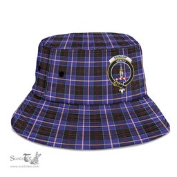 Scottish Dunlop Modern Plaid Tartan Crest Bucket Hat - Tartan Plaid Brim Hat Scottish Plaid Tartan Plaid - ScotsTee - scotstee.com