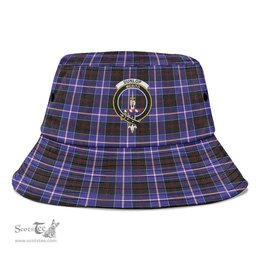 Scottish Dunlop Modern Plaid Tartan Crest Bucket Hat - Tartan Plaid Brim Hat Scottish Plaid Tartan Plaid - ScotsTee - scotstee.com