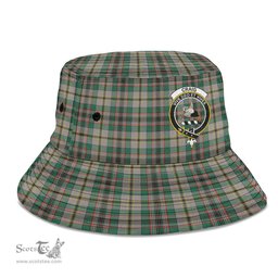 Scottish Craig Ancient Plaid Tartan Crest Bucket Hat - Tartan Plaid Brim Hat Scottish Plaid Tartan Plaid - ScotsTee - scotstee.com