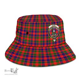 Scottish Gow Modern Plaid Tartan Crest Bucket Hat - Tartan Plaid Brim Hat Scottish Plaid Tartan Plaid - ScotsTee - scotstee.com