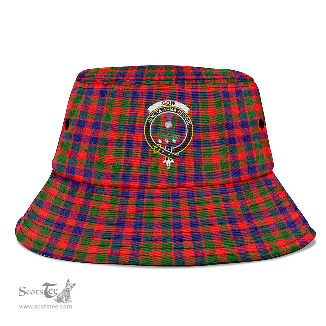 Scottish Gow Modern Plaid Tartan Crest Bucket Hat - Tartan Plaid Brim Hat Scottish Plaid Tartan Plaid - ScotsTee - scotstee.com