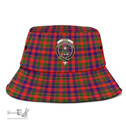 Scottish Gow Modern Plaid Tartan Crest Bucket Hat - Tartan Plaid Brim Hat Scottish Plaid Tartan Plaid - ScotsTee - scotstee.com