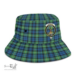 Scottish Gordon Ancient Plaid Tartan Crest Bucket Hat - Tartan Plaid Brim Hat Scottish Plaid Tartan Plaid - ScotsTee - scotstee.com