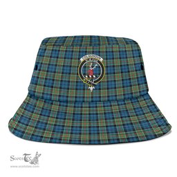 Scottish Colquhoun Ancient Plaid Tartan Crest Bucket Hat - Tartan Plaid Brim Hat Scottish Plaid Tartan Plaid - ScotsTee - scotstee.com