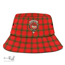 Scottish MacDonald of Sleat Plaid Tartan Crest Bucket Hat - Tartan Plaid Brim Hat Scottish Plaid Tartan Plaid - ScotsTee - scotstee.com