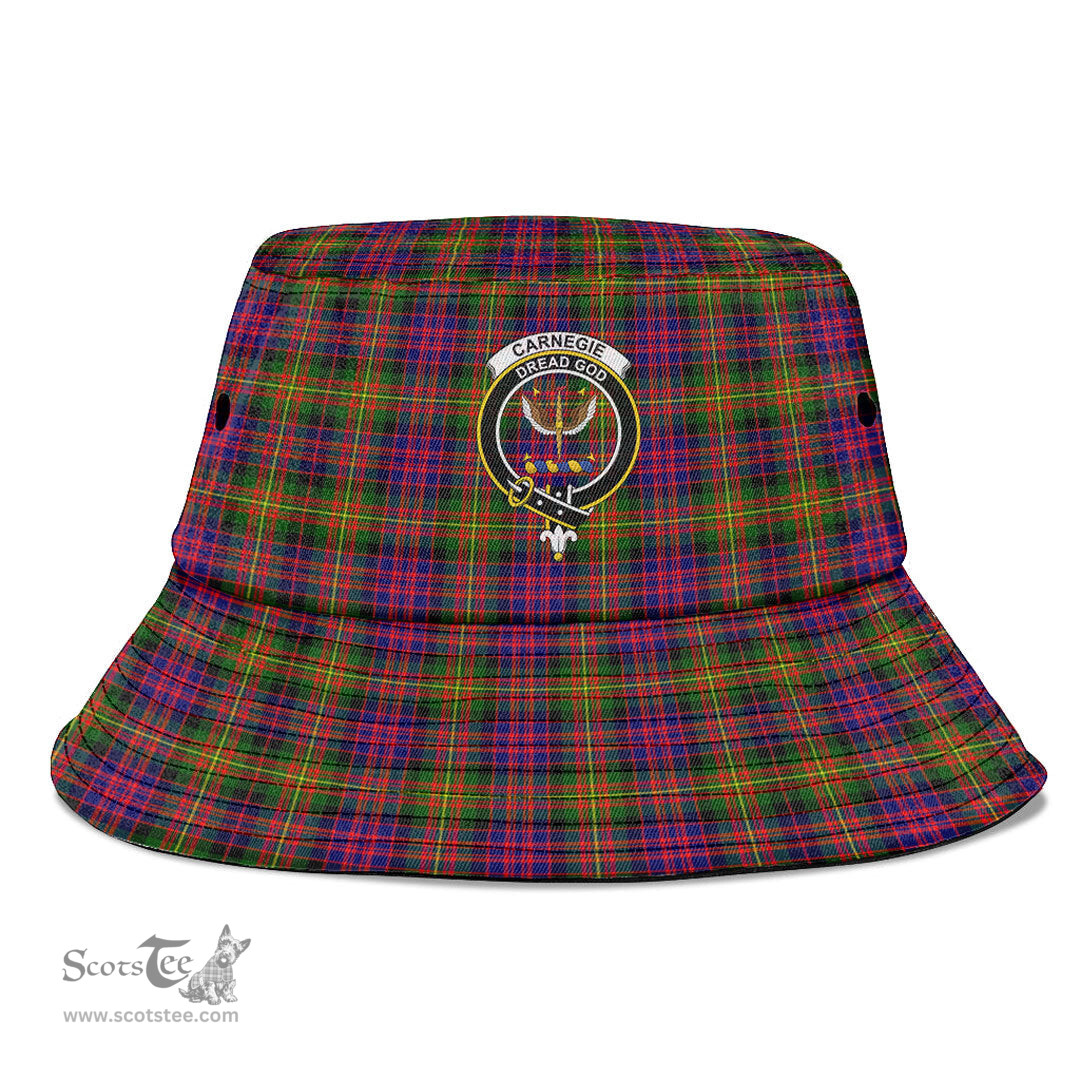 Scottish Carnegie Modern Plaid Tartan Crest Bucket Hat - Tartan Plaid Brim Hat Scottish Plaid Tartan Plaid - ScotsTee - scotstee.com