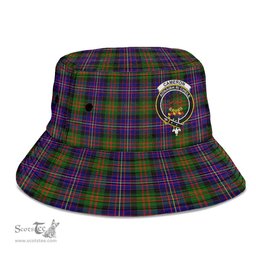 Scottish Cameron of Erracht Modern Plaid Tartan Crest Bucket Hat - Tartan Plaid Brim Hat Scottish Plaid Tartan Plaid - ScotsTee - scotstee.com