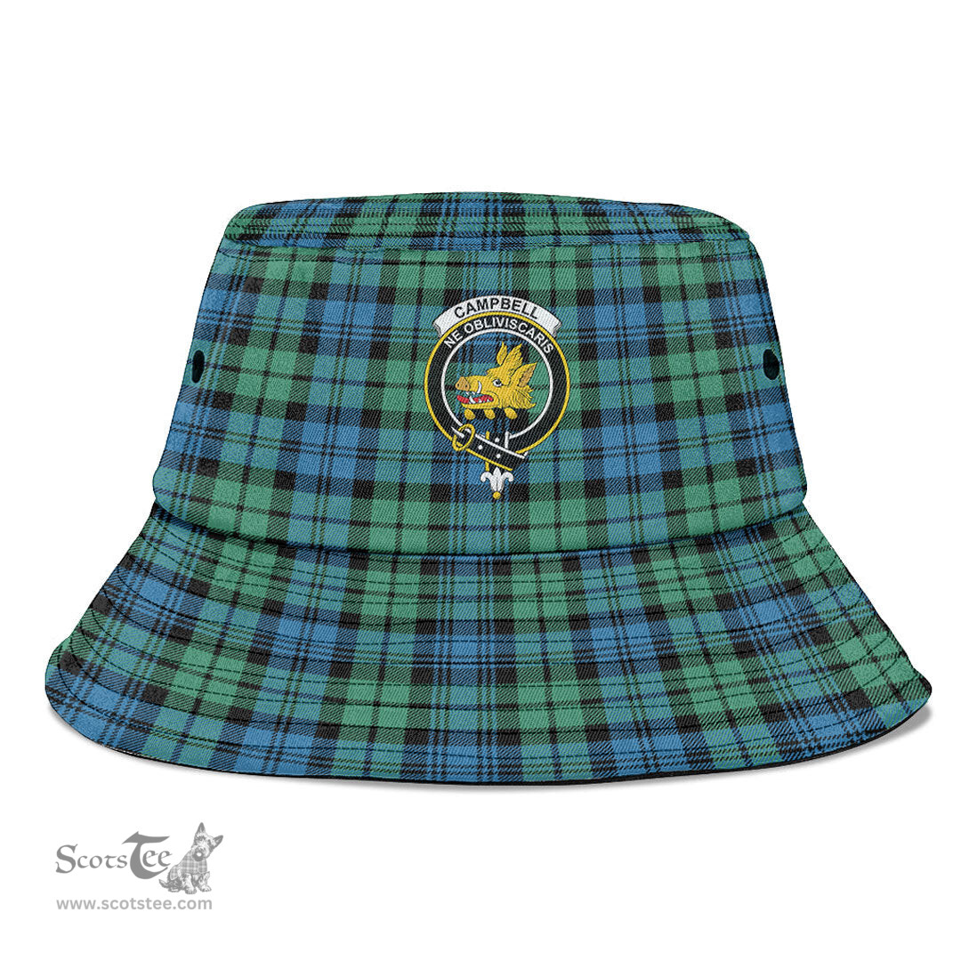 Scottish Campbell Ancient 01 Plaid Tartan Crest Bucket Hat - Tartan Plaid Brim Hat Scottish Plaid Tartan Plaid - ScotsTee - scotstee.com