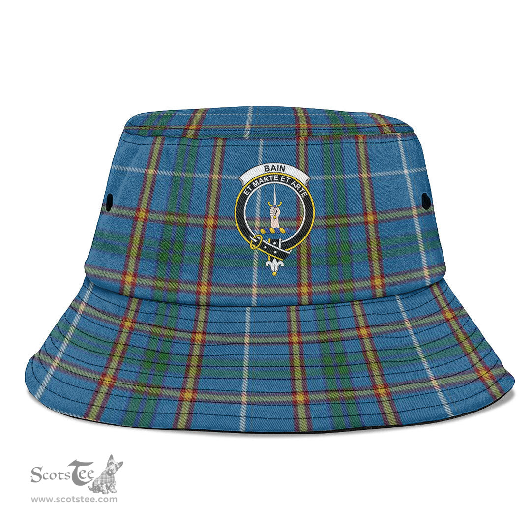 Scottish Bain Plaid Tartan Crest Bucket Hat - Tartan Plaid Brim Hat Scottish Plaid Tartan Plaid - ScotsTee - scotstee.com