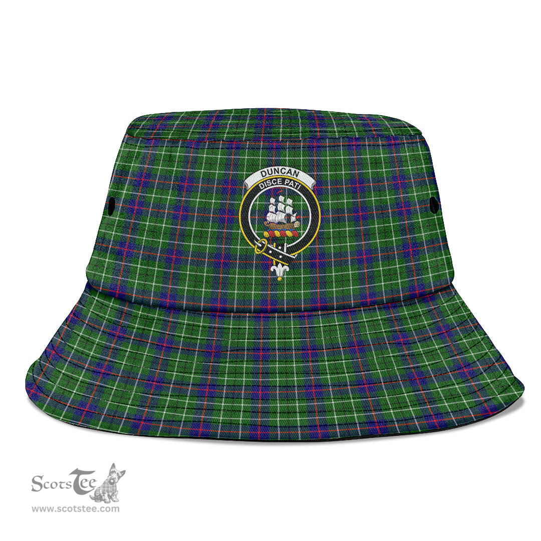 Scottish Duncan Modern Plaid Tartan Crest Bucket Hat - Tartan Plaid Brim Hat Scottish Plaid Tartan Plaid - ScotsTee - scotstee.com